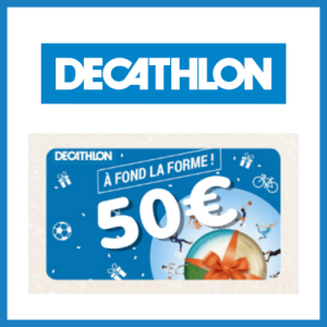 À gagner : une carte-cadeau Décathlon de 50 euros – Tous Testeurs